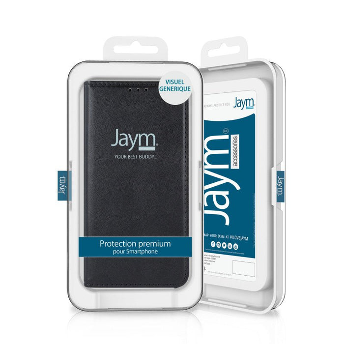 EAN 5900495926425 - Jaym TFBKFS0318 funda para teléfono móvil 16,3 cm (6.4") Folio Negro imagen 1