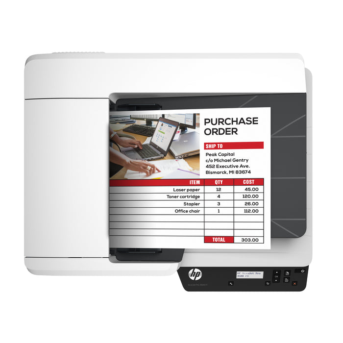 EAN 0888793138144 - HP Scanjet Pro 3500 f1 Escáner plano y alimentador automático de documentos (ADF, Automatic Document Feed imagen 9