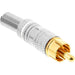 EAN 4043718092703 - InLine 99110N conector RCA Oro, Plata, Blanco imagen 1