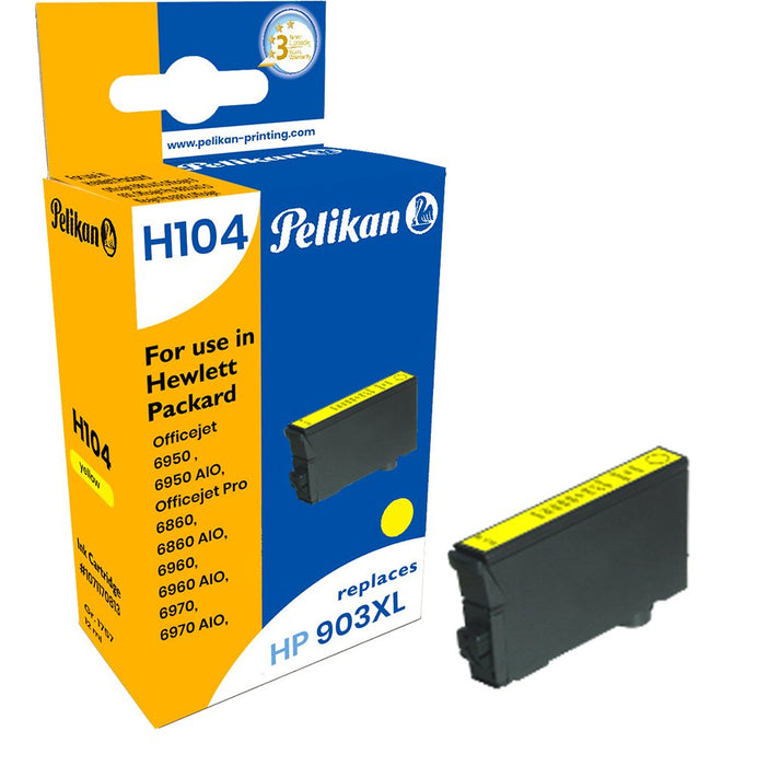 EAN 4018474708137 - Pelikan 1071170813 cartucho de tinta 1 pieza(s) Compatible Amarillo imagen 1