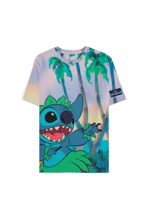 EAN 8718526200379 - DIFUZED Disney Lilo & Stitch - AOP Camiseta Cuello redondo Manga corta Algodón imagen 1