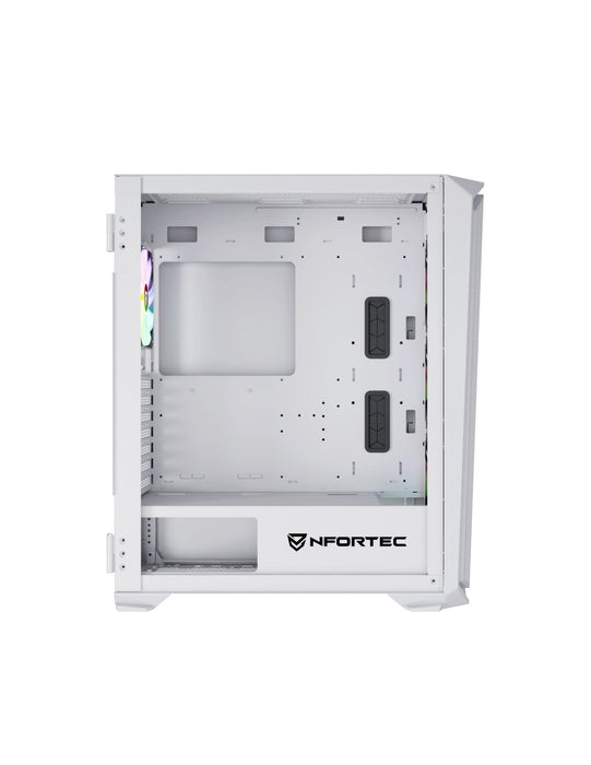 EAN 8435443721854 - Nfortec NF-CS-KRATERX-W carcasa de ordenador Midi Tower Blanco imagen 2