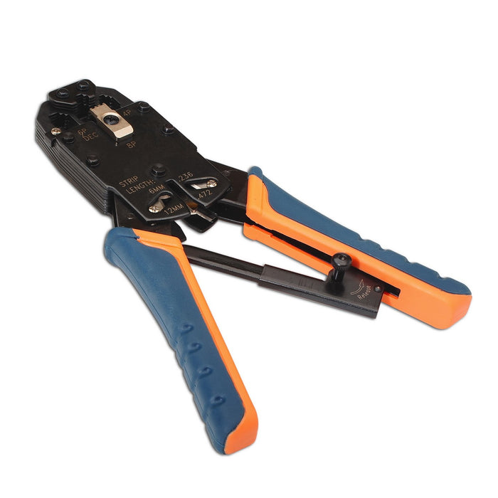 EAN 8436574703108 - AISENS A142-0311 crimpadora Herramienta para prensar Negro, Azul, Naranja imagen 2