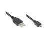 EAN 4014619383917 - Alcasa 2510-MB001 cable USB USB 2.0 0,15 m USB A Micro-USB B Negro imagen 1