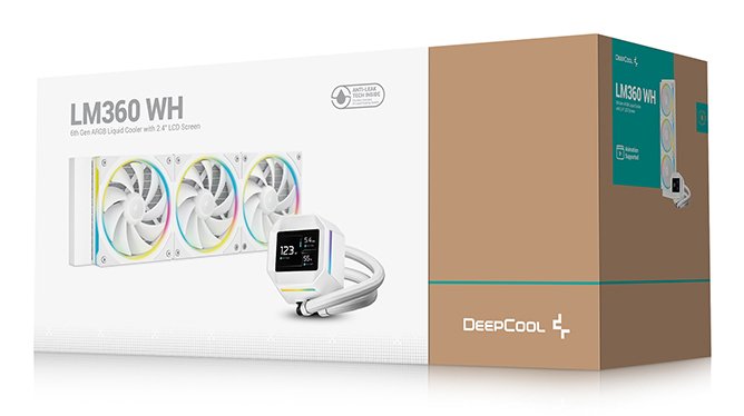 EAN 6933412729488 - DeepCool LM360 WH Procesador Kit de refrigeración líquida 12 cm Blanco 1 pieza(s) imagen 6