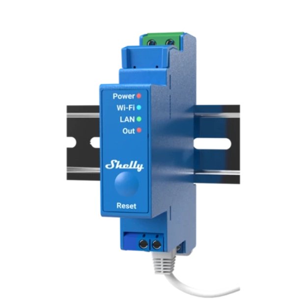EAN 3800235268001 - Shelly Pro 1 alimentación del relé Azul imagen 1
