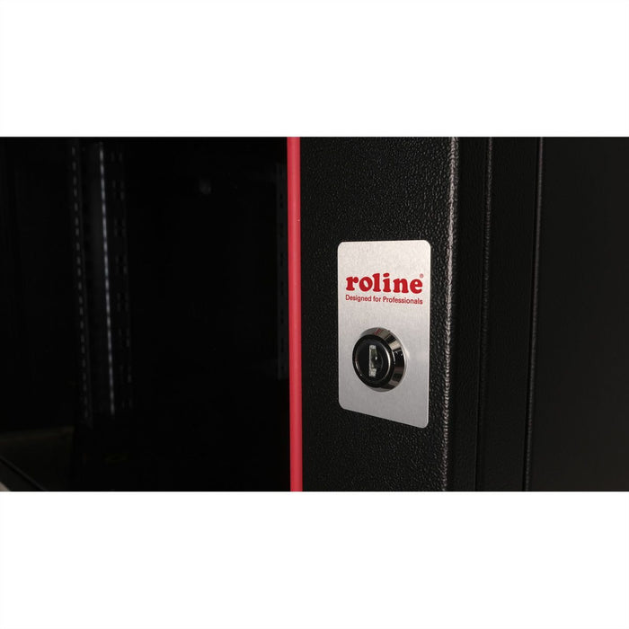 EAN 7630049601734 - ROLINE 26.21.0170 armario rack 7U Bastidor de pared Negro imagen 7