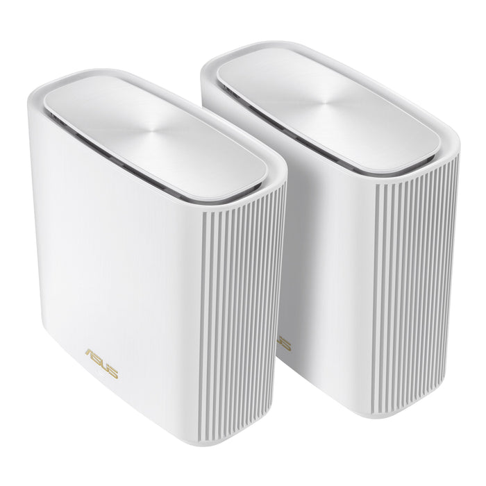EAN 4711081471394 - ASUS ZenWiFi AX (XT9) AX7800 2er Set Weiß Tribanda (2,4 GHz/5 GHz/5 GHz) Wi-Fi 6 (802.11ax) Blanco 4 Inte imagen 3