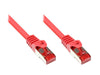 EAN 4014619767854 - Alcasa 8060-002R cable de red Rojo 0,15 m Cat6 S/FTP (S-STP) imagen 1