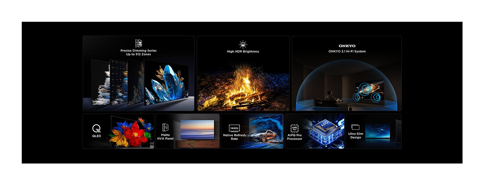 EAN 5901292525798 - TCL C6K 65C6K Televisor 165,1 cm (65") 4K Ultra HD Smart TV Wifi Metálico imagen 7