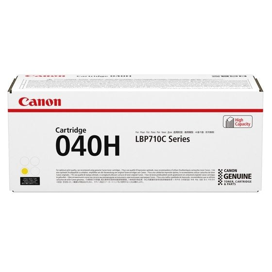 EAN 4549292058284 - Canon 040H cartucho de tóner 1 pieza(s) Original Amarillo imagen 1