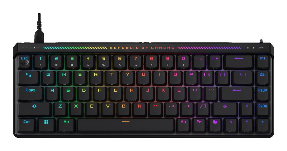 EAN 4711387651643 - ASUS ROG Falchion Ace HFX teclado Juego USB Francés Negro imagen 1