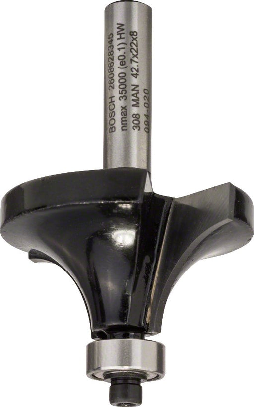 EAN 3165140358064 - Bosch 2 608 628 345 fresa para ruteadora Fresa para redondear cantos 1 pieza(s) imagen 1