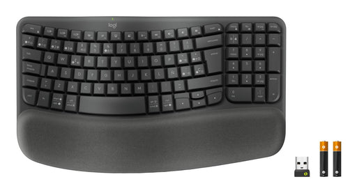 EAN 5099206117259 - Logitech Wave Keys for Business teclado Oficina RF Wireless + Bluetooth QWERTY Español imagen 2