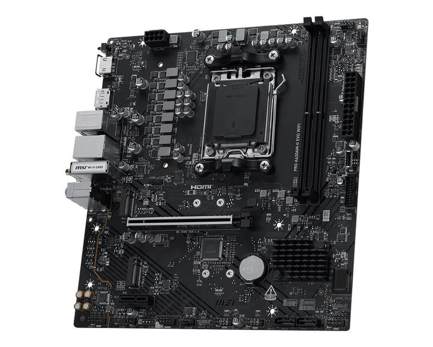 EAN 4711377417501 - MSI Pro A620AM-G EVO WIFI AMD A620A Zócalo AM5 micro ATX imagen 4