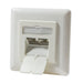 EAN 4052792027204 - LogiLink NP0021 toma de corriente RJ-45 Metálico, Blanco imagen 3