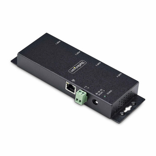 EAN 0065030906012 - StarTech.com I43-SERIAL-ETHERNET convertidor, repetidor y aislador en serie RS-232 RJ-45 Negro imagen 2