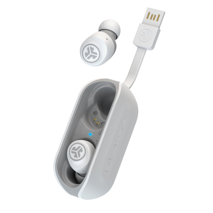 EAN 812887019224 - JLab IEUEBGOAIRRWHTGRY82 auricular y casco Auriculares Inalámbrico Dentro de oído Música USB tipo A Blueto imagen 5