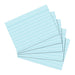 EAN 4008110309156 - Herlitz 10836203 ficha Azul 1 pieza(s) imagen 1