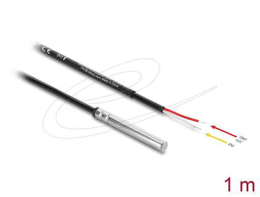 EAN 4043619914067 - DeLOCK 91406 cable para sensor y actuador 1 m No Negro imagen 2