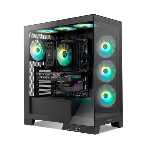 EAN 8436587974847 - NOX Hummer Glock Black Midi Tower Negro imagen 2