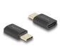 EAN 4043619602377 - DeLOCK 60237 cambiador de género para cable Antracita imagen 1