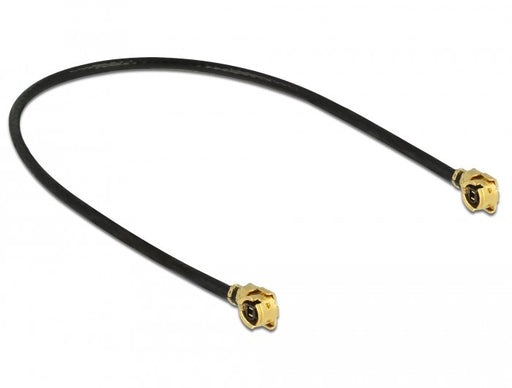 EAN 4043619896073 - DeLOCK 89607 cable coaxial 1.13 0,5 m MHF (I-PEX) Negro, Oro imagen 2