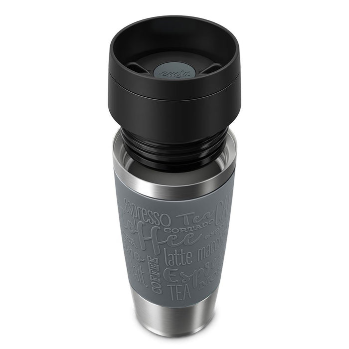 EAN 4009049544830 - EMSA Travel Mug Classic 36 ml Gris, Acero inoxidable imagen 2