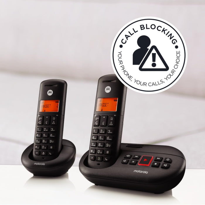 Motorola E212 Telefono Dect Contestador Duo