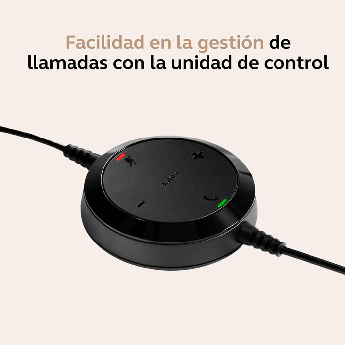 Jabra Evolve 20 - Auriculares - Usb-C/A - Negro