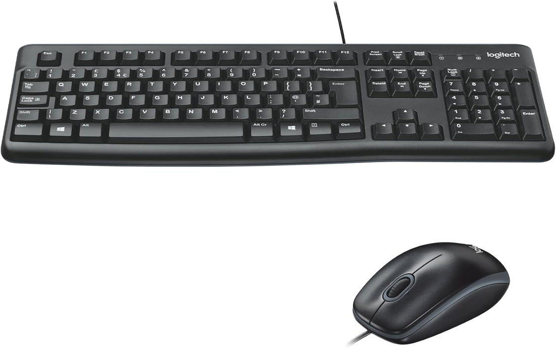 Teclado Español + Raton Logitech Mk120 Usb Negro - 920-002550