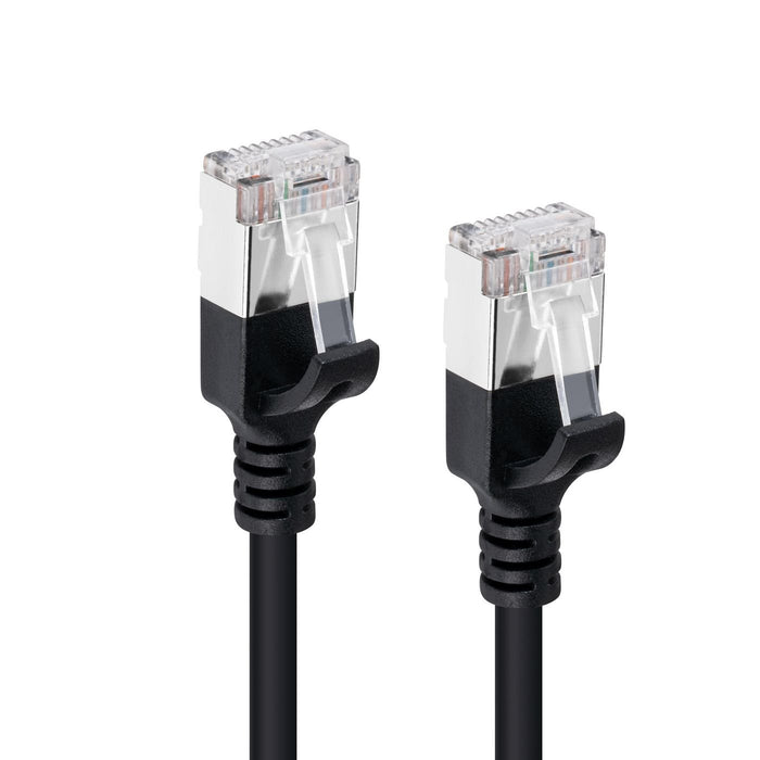 EAN 5715063027950 - Microconnect V-FTP6A10S-SLIM cable de red Negro 10 m Cat6a U/FTP (STP) imagen 2