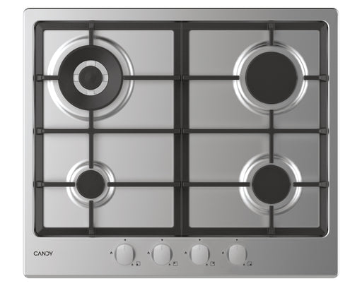 EAN 8016361967038 - Candy Idea CHG6BR4WX Acero inoxidable Integrado 60 cm Encimera de gas 4 zona(s) imagen 1