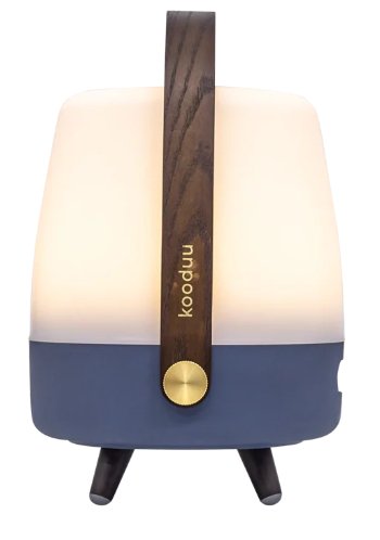 EAN 8720929080182 - Kooduu Lite-up PLAY Mini Altavoz monofónico portátil Azul, Blanco, Madera 8 W imagen 2