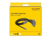 EAN 4043619642106 - DeLOCK 64210 hub de interfaz USB 2.0 Type-C 480 Mbit/s Negro, Gris imagen 3