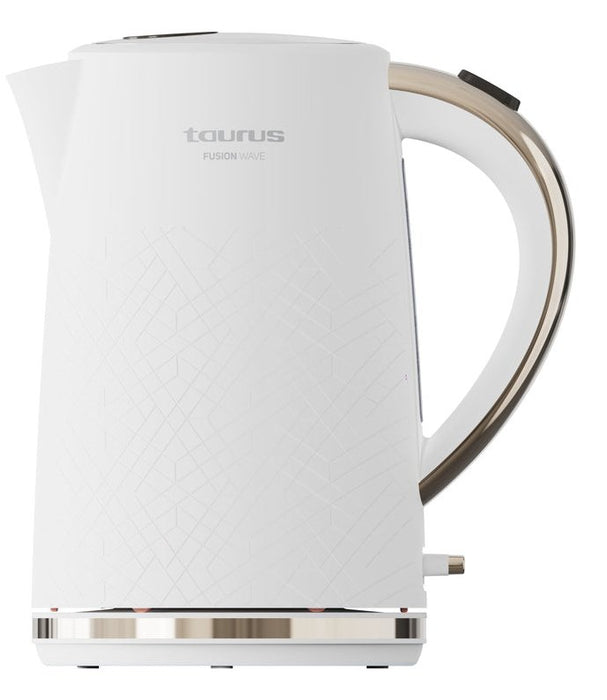 EAN 8414234585714 - Taurus FUSION WAVE tetera eléctrica 1,7 L 2200 W Blanco imagen 1