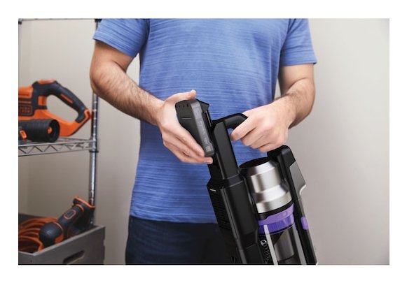 EAN 5035048837399 - Black & Decker BSV520BRP-QW aspiradora de pie y escoba eléctrica Aspiradora escoba Batería Secar Sin bols imagen 12