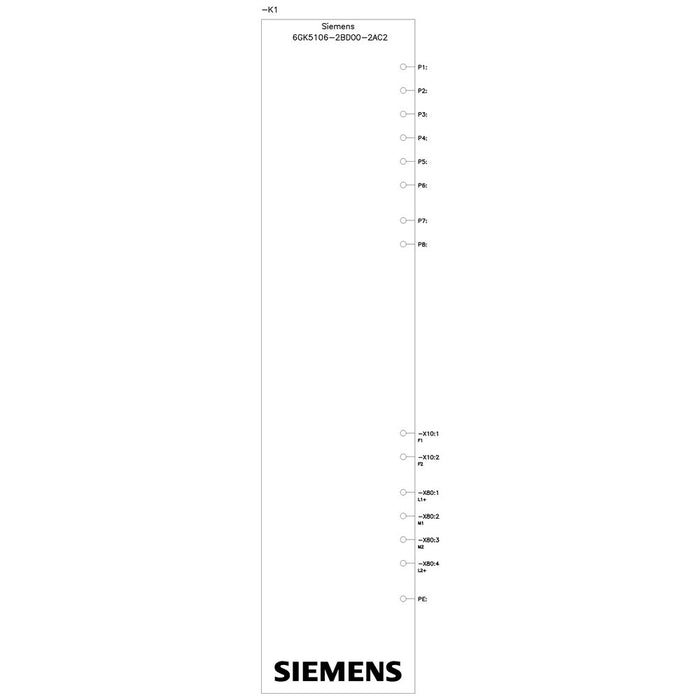 EAN 4047622419854 - Siemens 6GK5106-2BD00-2AC2 switch No administrado imagen 2