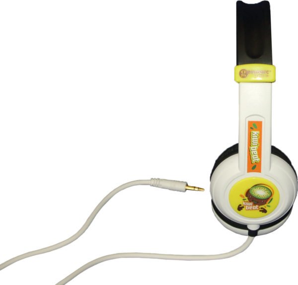 EAN 3521350007183 - Geemarc Telecom Kiwibeat Music 101 Auriculares Alámbrico Diadema Música Negro, Verde, Blanco imagen 3