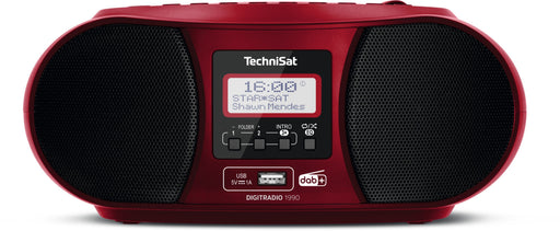 EAN 4019588339521 - TechniSat DigitRadio 1990 Digital 3 W DAB+, FM Rojo Reproducción MP3 imagen 1