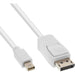 EAN 4043718266470 - InLine 17134 cable DisplayPort 1,5 m Mini DisplayPort Blanco imagen 1