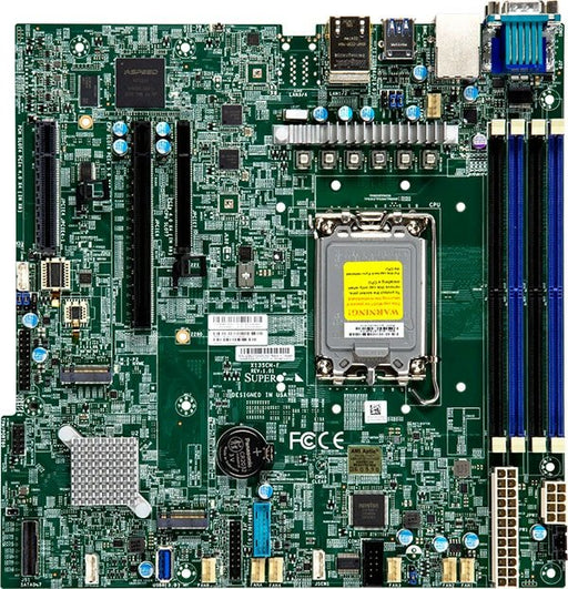 EAN 672042899111 - Supermicro MBD-X13SCH-F Intel® C226 LGA 1700 micro ATX imagen 1