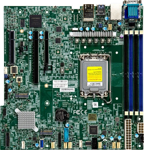 EAN 0672042899104 - Supermicro MBD-X13SCH-F Intel® C226 LGA 1700 micro ATX imagen 1