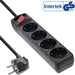 EAN 4043718297917 - InLine 16445D base múltiple 5 m 4 salidas AC Interior Negro imagen 1