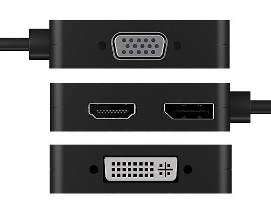 EAN 4250078172338 - ICY BOX IB-DK1104-C Adaptador gráfico USB 3840 x 2160 Pixeles Negro imagen 7