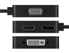 EAN 4250078172338 - ICY BOX IB-DK1104-C Adaptador gráfico USB 3840 x 2160 Pixeles Negro imagen 7
