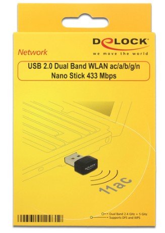 EAN 4043619124619 - DeLOCK 12461 adaptador y tarjeta de red WLAN 433 Mbit/s imagen 3