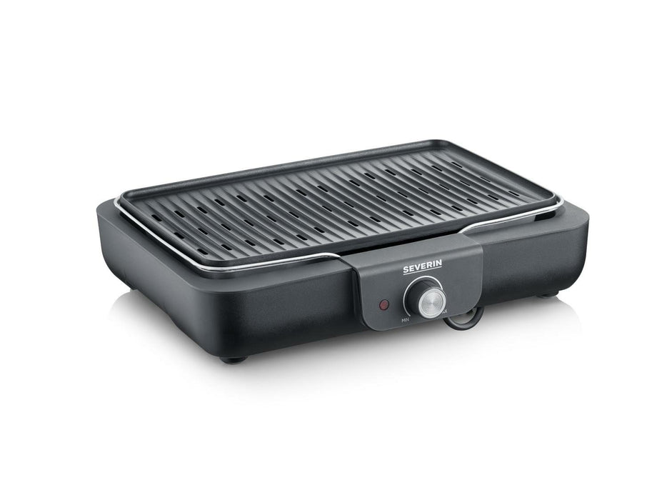 EAN 4008146043666 - Severin PG 8556 barbacoa y parrilla al aire libre Mesa Eléctrico Negro, Acero inoxidable 2300 W imagen 1