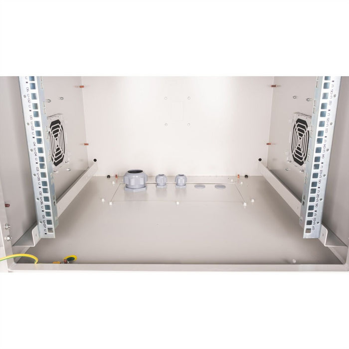 EAN 7630049600843 - ROLINE 26.21.0083 armario rack 7U Bastidor de pared Gris imagen 5