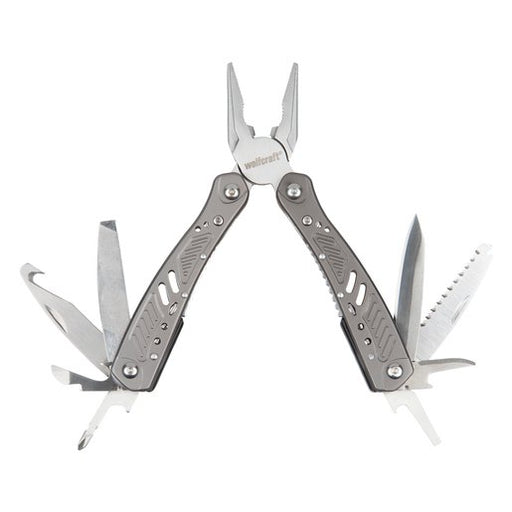 EAN 4006885408005 - wolfcraft GmbH 4080000 alicate multiherramienta para bolsillo 13 herramientas Metálico imagen 1